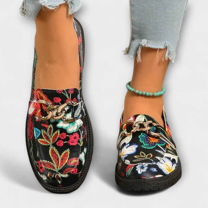 Clara™ | Blomstrede loafers med flere farver 