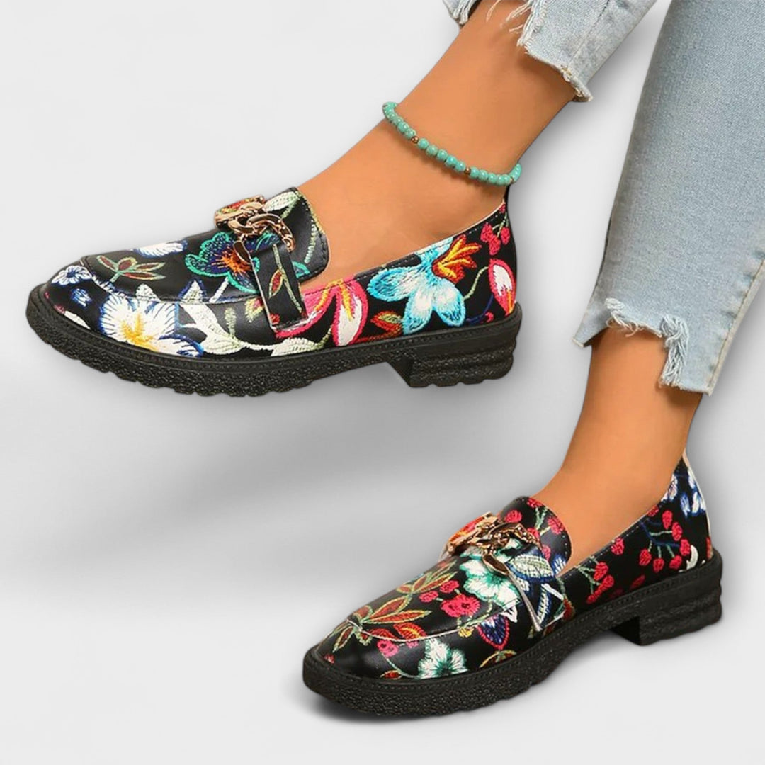 Clara™ | Blomstrede loafers med flere farver 