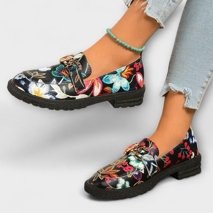 Clara™ | Blomstrede loafers med flere farver 
