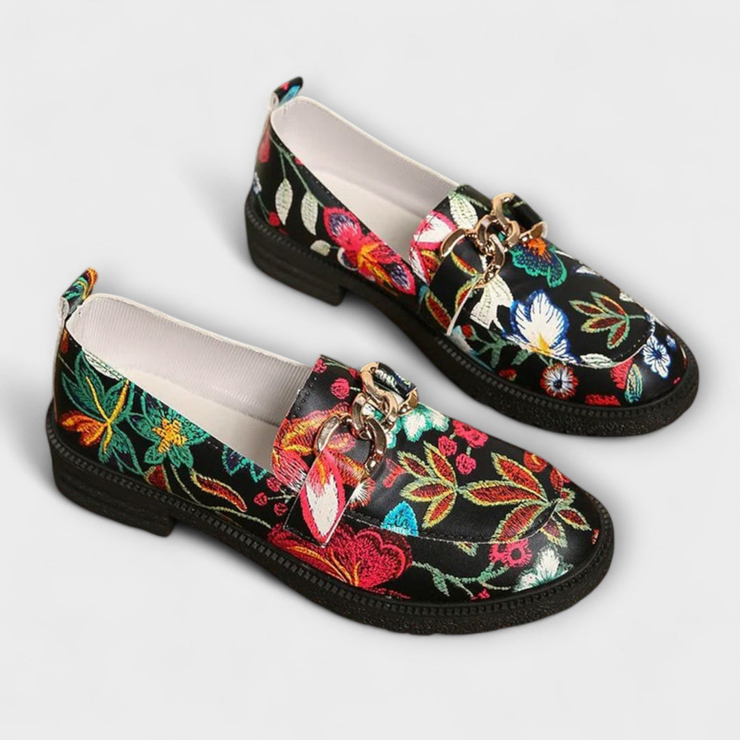 Clara™ | Blomstrede loafers med flere farver 