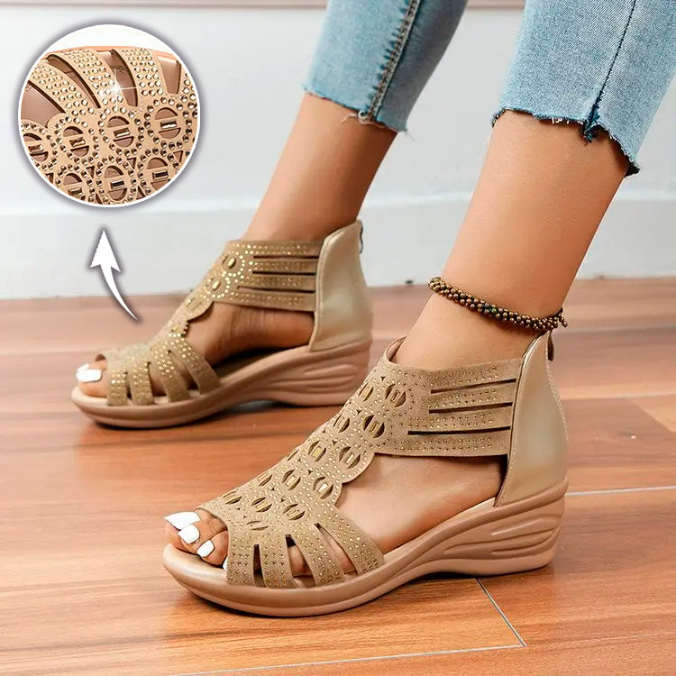 Evelyne™ | Chic & Comfortable Orthopedic Sandals