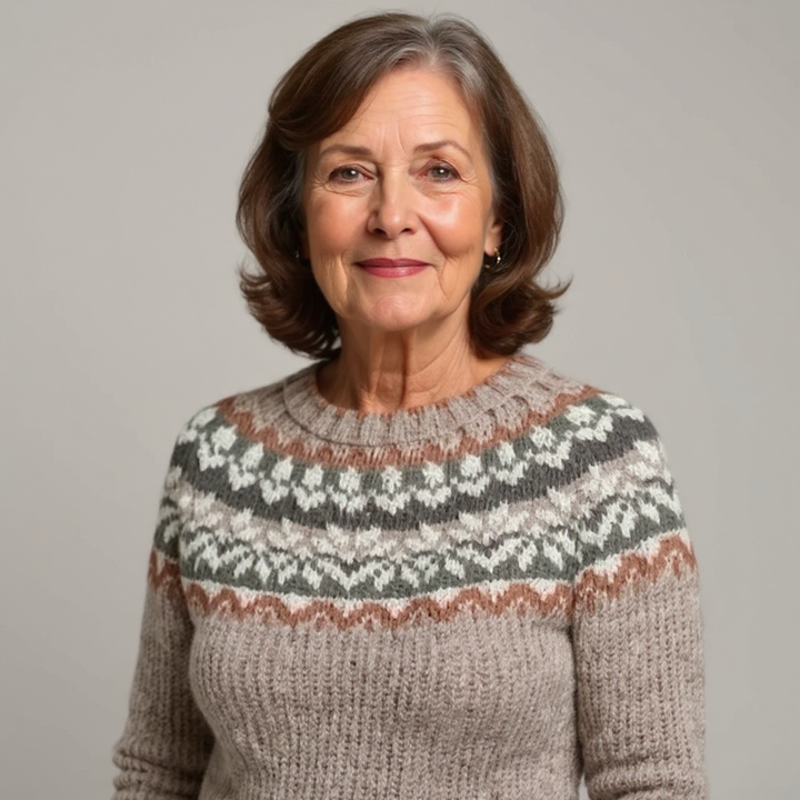 Olivia™ | Tidløs islandsk strik