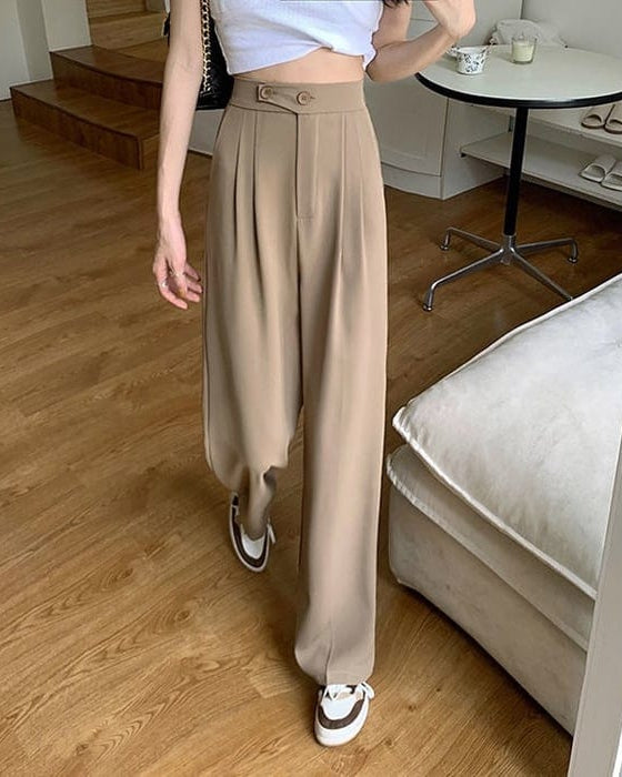 Camille™ | High-Waisted Wide Leg Pants