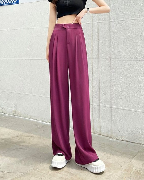 Camille™ | High-Waisted Wide Leg Pants