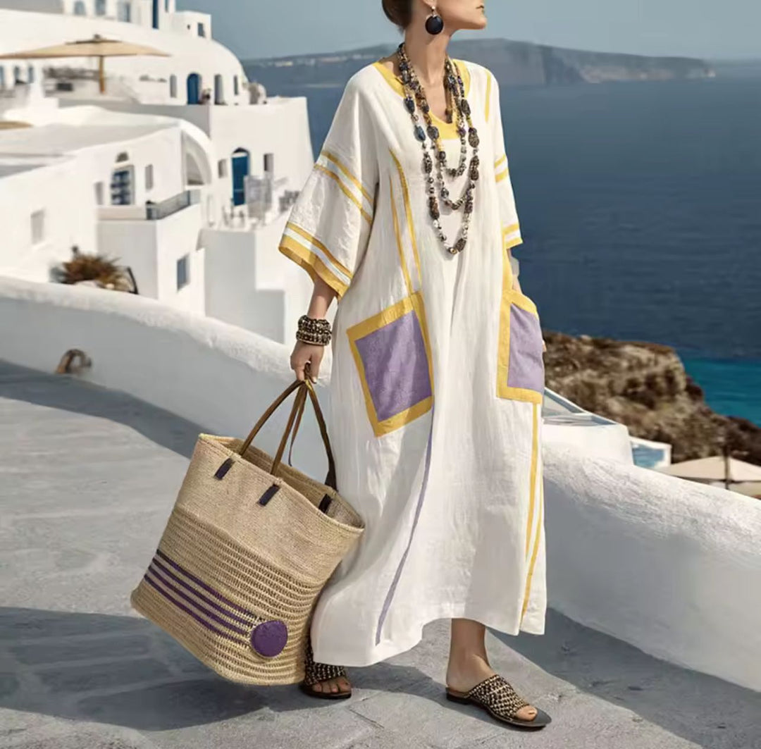 Mary™ | Elegant Long Beach Dress