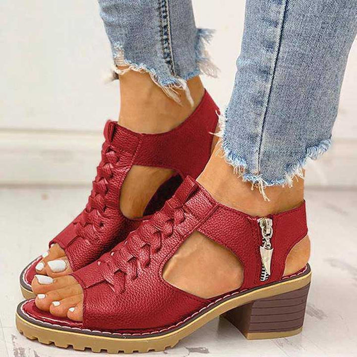 Sylia™ | Elegante sandaler med hæl