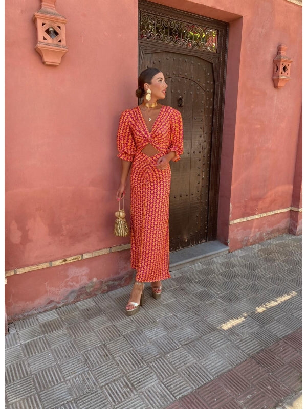 Brinnéa™ | Satin sommerkjole